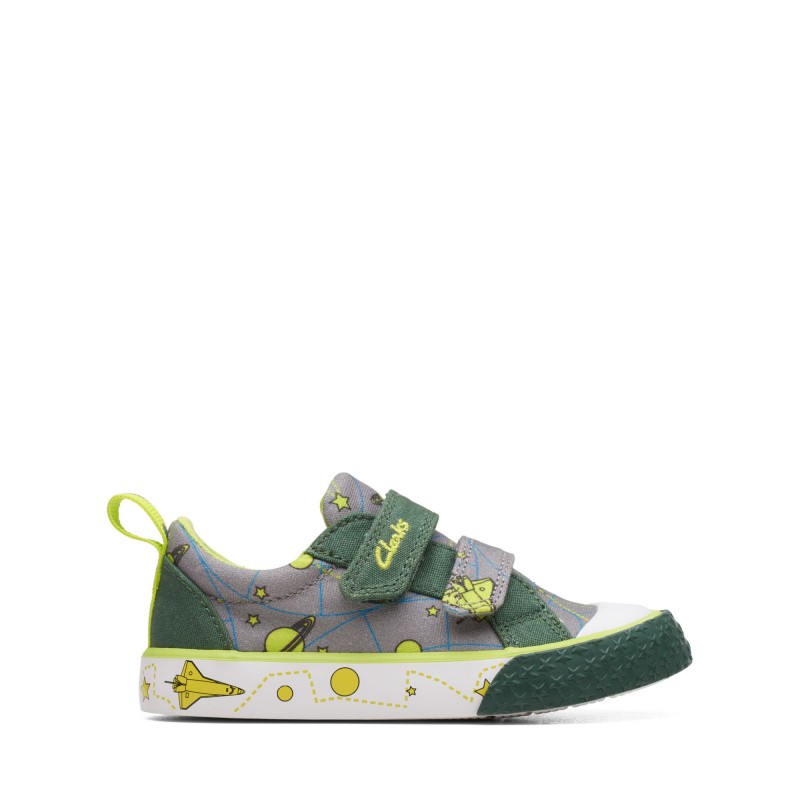 Foxing Lo Toddler Shoes - Grey Interest