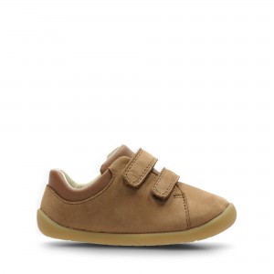 Clarks Roamer Craft Toddler Shoes - Tan