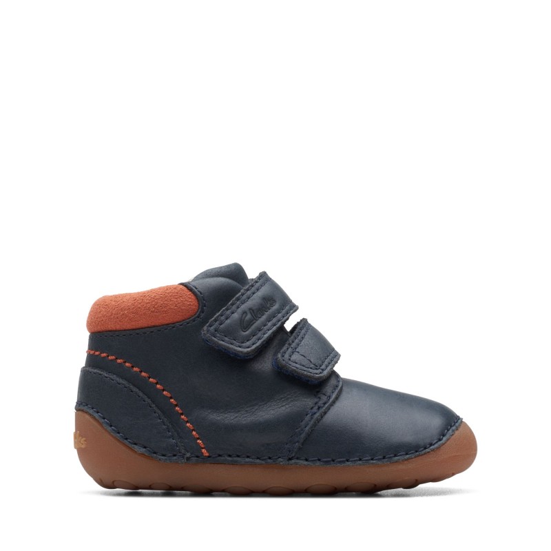 Tiny Play Toddler Boots - Navy