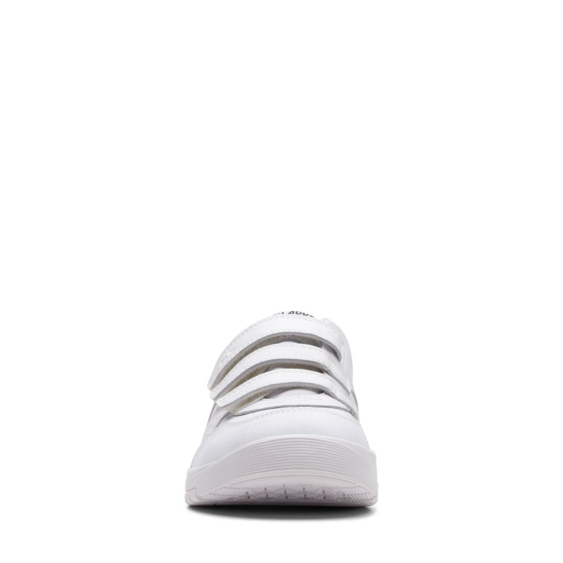 Cica Star Orb Youth Trainers - White Leather