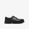 Lorcam Lane Youth School Shoes - Black Leather