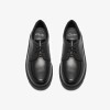 Lorcam Lane Youth School Shoes - Black Leather