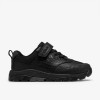 Steggy2Soar Kids School Shoes - Black Leather