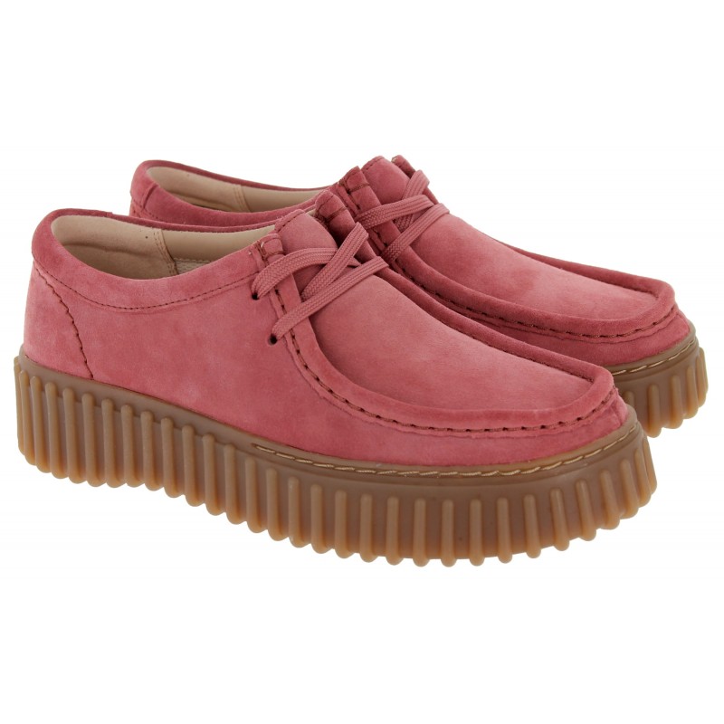 Torhill Bee Shoes - Dusty Rose Suede