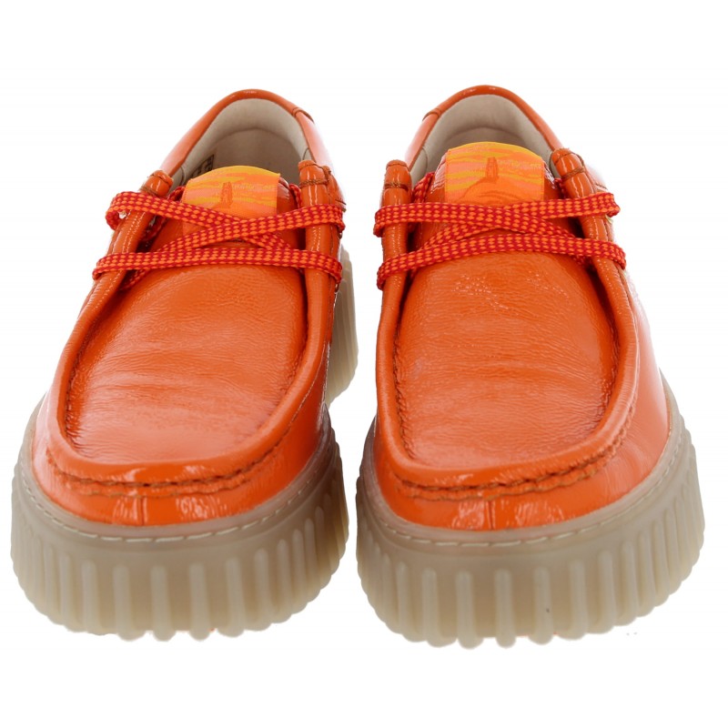 Torhill Bee Shoes - Orange Patent