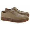 Torhill Lo Shoes - Dark Sand Suede