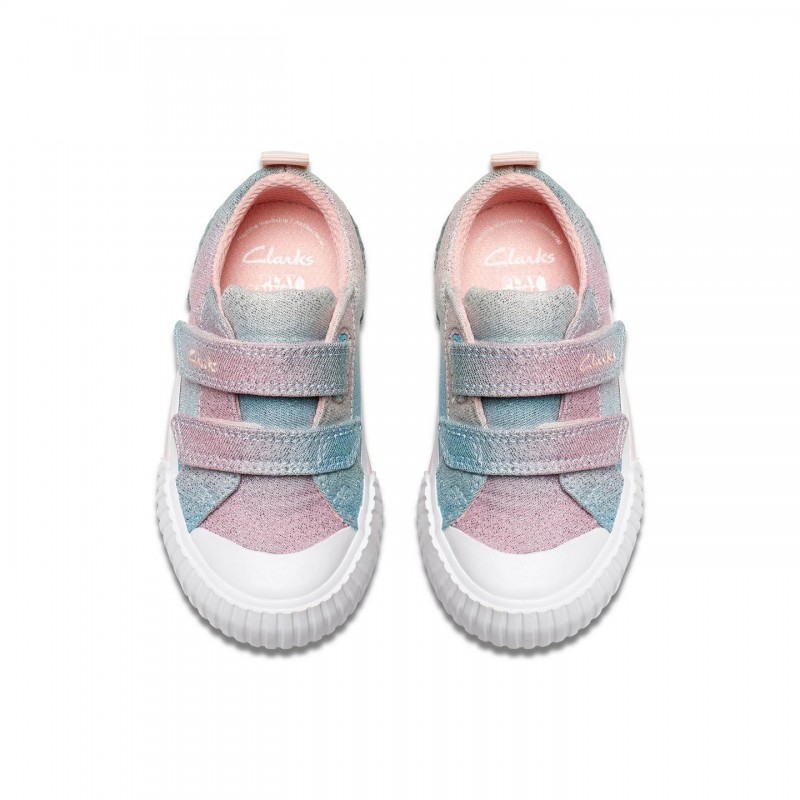 Foxing Brill Toddler Canvas Shoes - Pastel