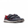 Steggy Tail Kids Shoes - Navy Leather