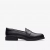 Tapa Edge Youth School Shoes - Black Leather
