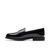 Tapa Edge Youth School Shoes - Black Pat