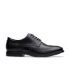 Banbury Tip Shoes - Black Leather