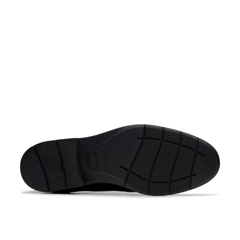 Banbury Tip Shoes - Black Leather