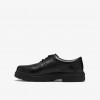 Lorcam Walk Youth School Shoes - Black Leather