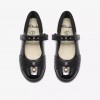 Lock Gem Kids School Shoes - Black Patent
