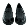 Code L Step Loafers - Black Patent