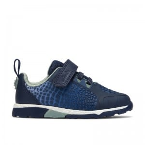 Clarks Steggy2Flux Toddler Trainers - Navy/Blue Clarks Steggy2Flux Toddler Trainers - Navy/Blue