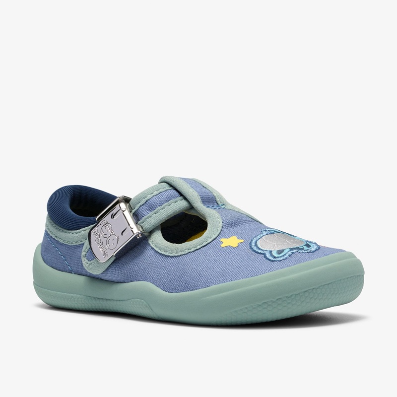 Briley Way Toddler Canvas Shoe - Blue Combi