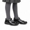 Star Jump School Shoes - Black Patent