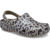 Classic Animal Print Clog 206676 - Khaki / Leopard