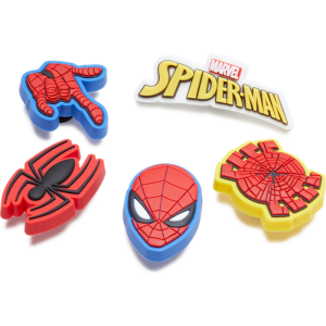 Crocs Spiderman 5pk Jibbitz - Multi Crocs Spiderman 5pk Jibbitz - Multi