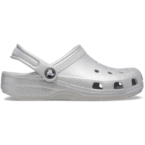 Crocs Classic Glitter Clog Kids 206993 - Silver Glitter Crocs Classic Glitter Clog Kids 206993 - Silver Glitter