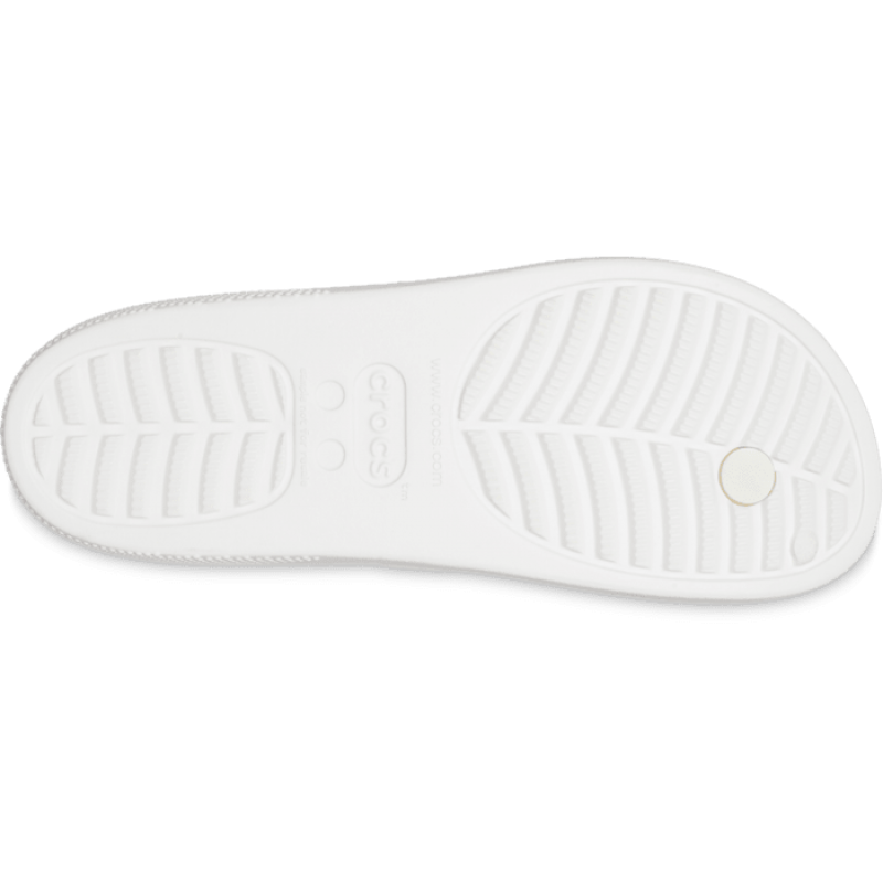 Classic Platform Flip Flops 207714 - White