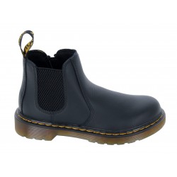 Dr. Martens 2976 Junior Boots - Black Leather 