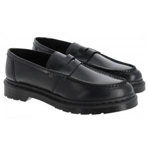 Dr. Martens Penton Loafers - Black Leather