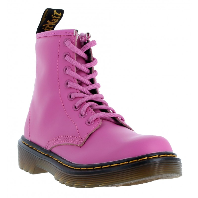1460 Junior Boots - Thrift Pink Leather