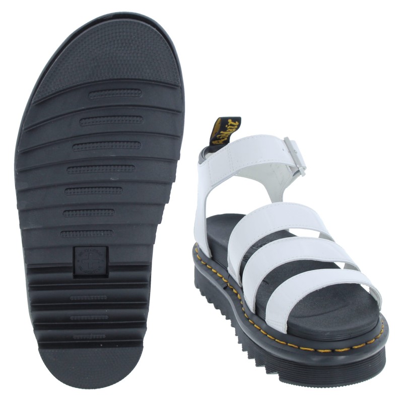 Blaire Sandals - White Patent