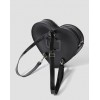 Leather Heart Shaped Bag - Black Leather