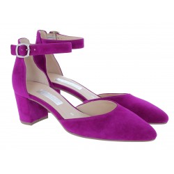 Gabor Gala 41.340 Ankle Strap Shoes - Orchid Suede