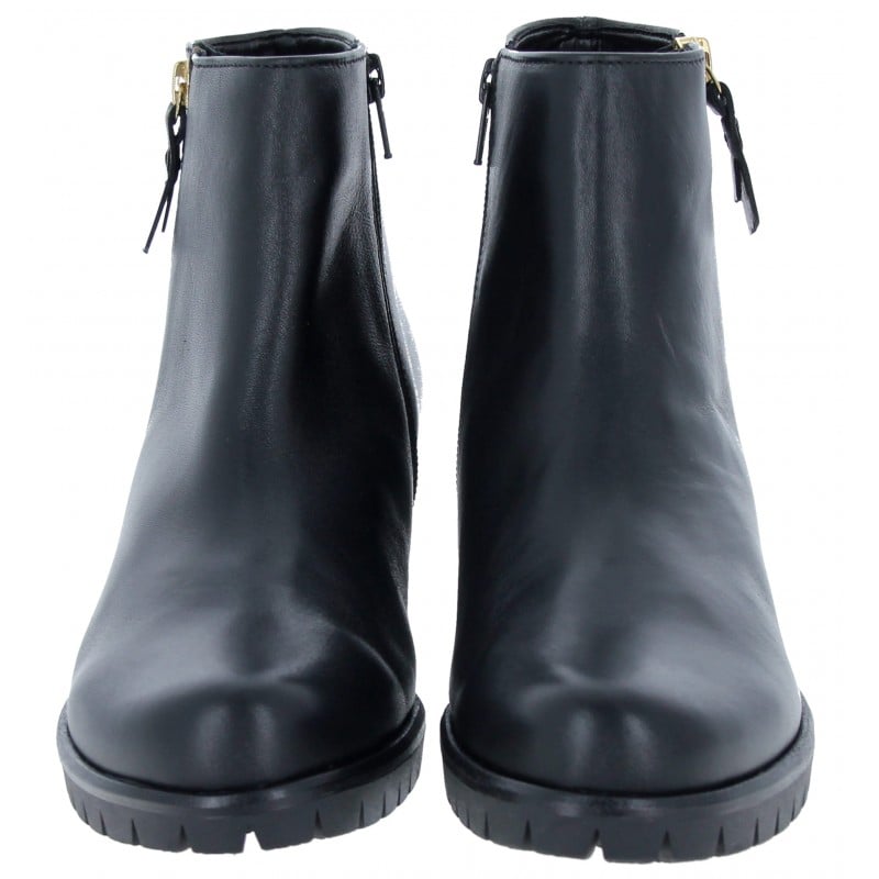 Milano 36.653 Ankle Boots - Black Leather