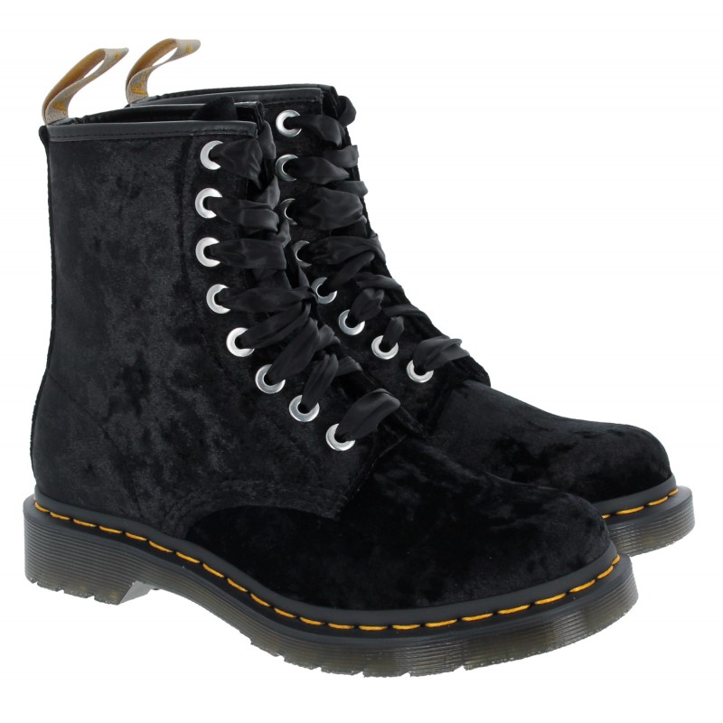 1460 Vegan Lace- Up Boots - Black