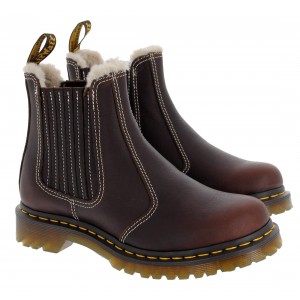 Dr. Martens 2976 Leonore Ii 41418200 Ankle Boots - Dark Brown Leather