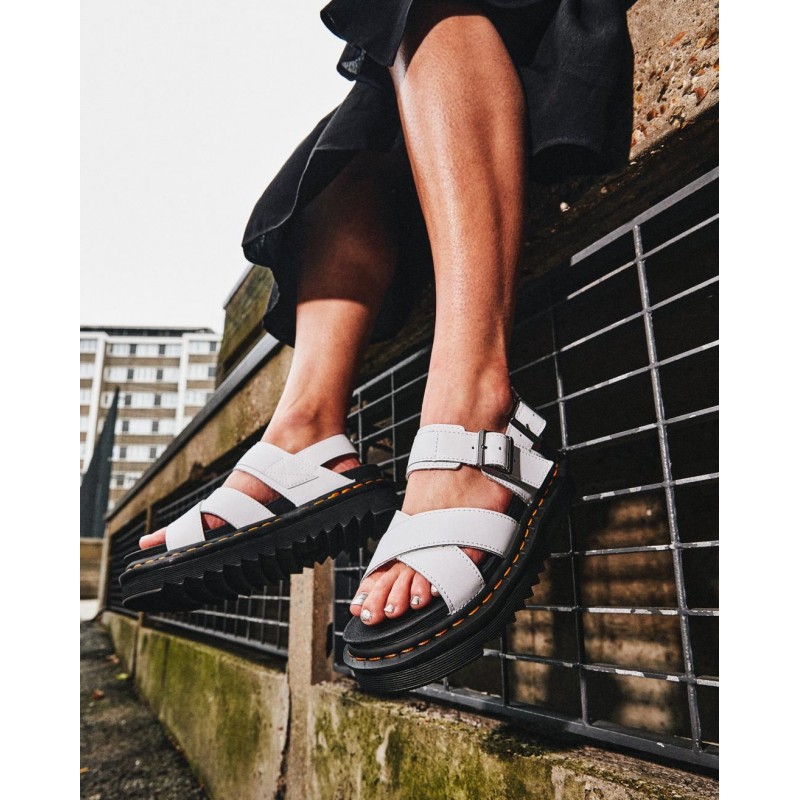 Voss II Sandals - White Leather
