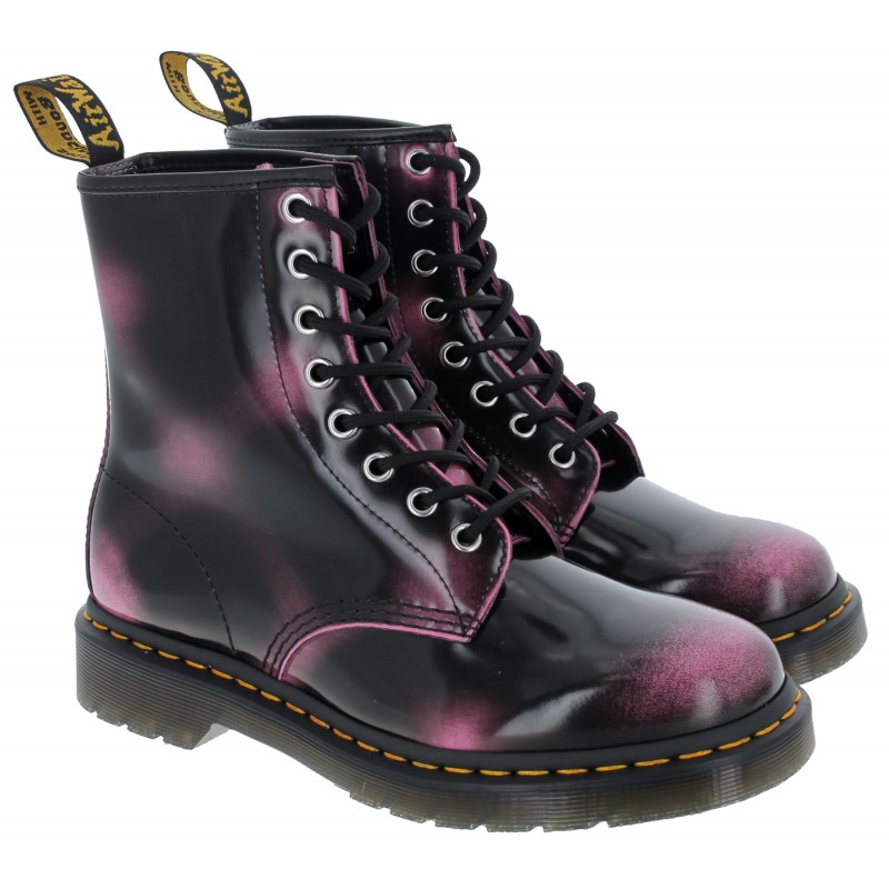 1460 Distressed Arcadia Boots - Pink Rub Off Leather