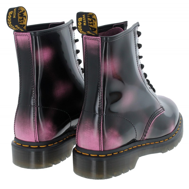 1460 Distressed Arcadia Boots - Pink Rub Off Leather