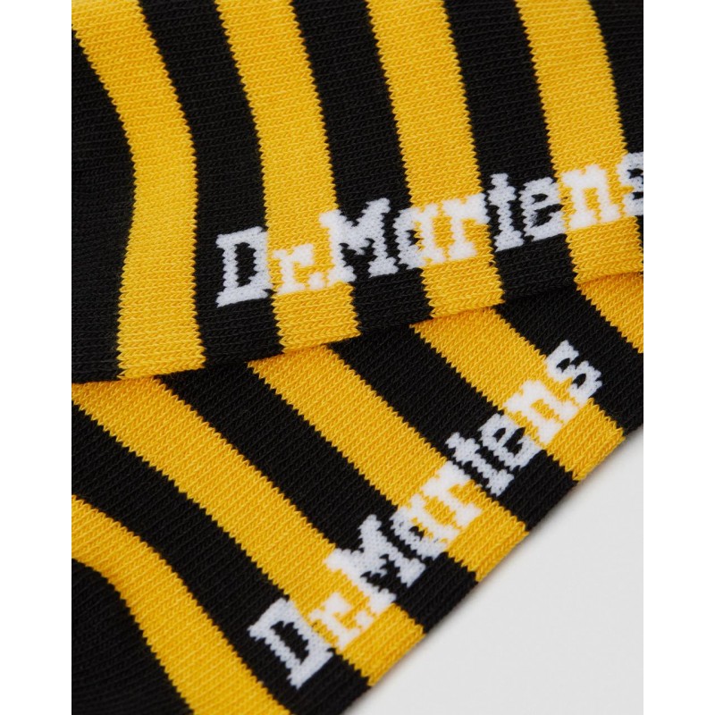 Thin Stripe Sock - Yellow Black