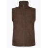 Dunhill 3665 Leather Gilet - Walnut