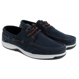 Dubarry Regatta 3869 Deck Shoes - Midnight Leather