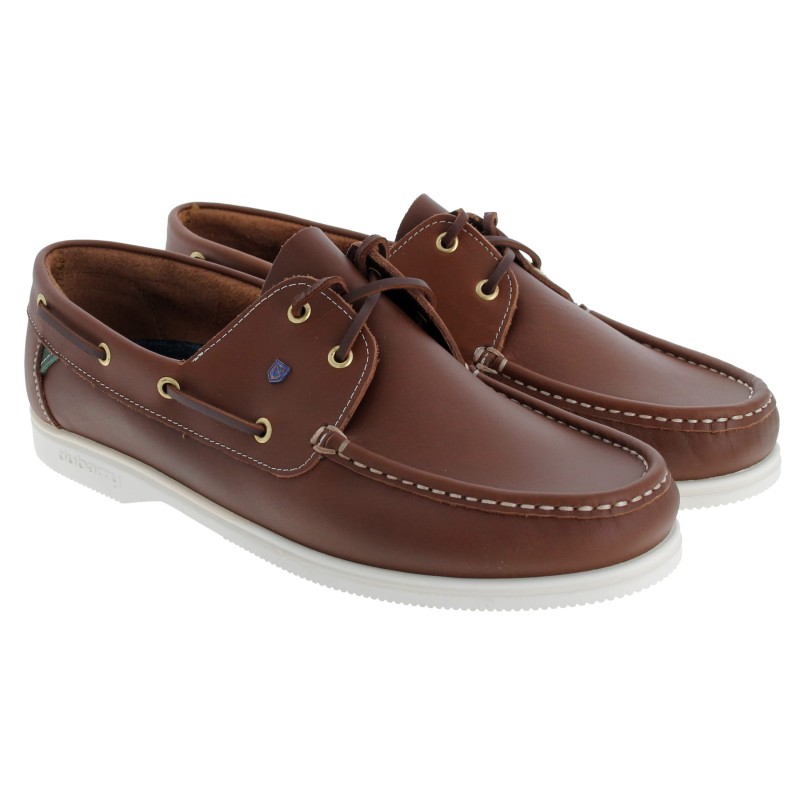 Admirals Deck Shoes 3331 - Brown Leather