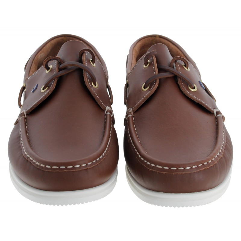Admirals Deck Shoes 3331 - Brown Leather