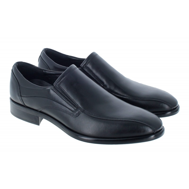Citytray Slip-On 512714 Shoes - Black Leather