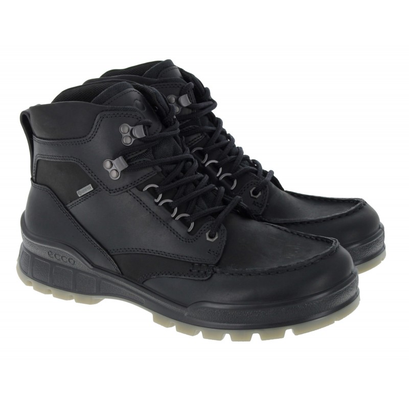 Track 25 Mid GTX 831704 Waterproof Boots - Black Leather
