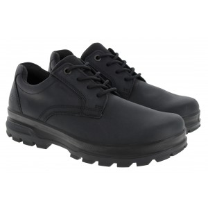 Ecco Rugged Track Waterproof 838164 Shoes - Black Leather