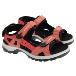 Ecco Offroad Yucatan 069563 Sandals - Burnt Coal Nubuck 