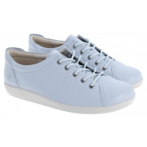 Ecco Soft 2.0 206503 Shoes - Blue Air Leather