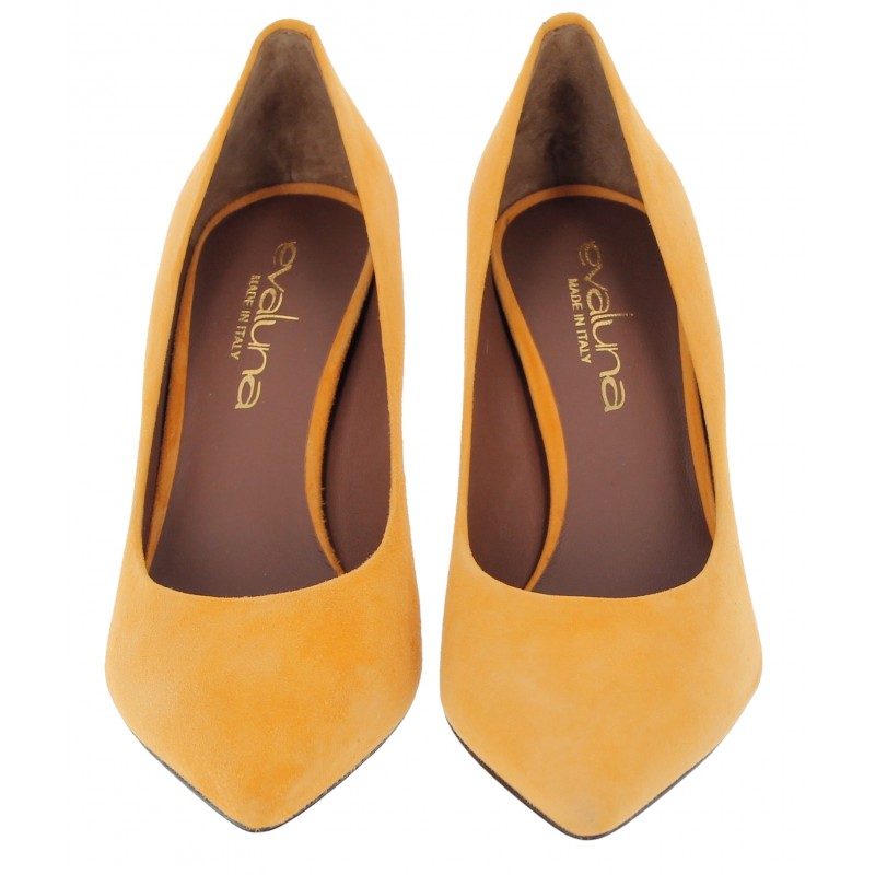 1606 Shoes - Orange Suede