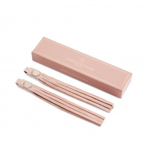 Fairfax & Favor Breast Cancer Now Tassels Suede - Pink
